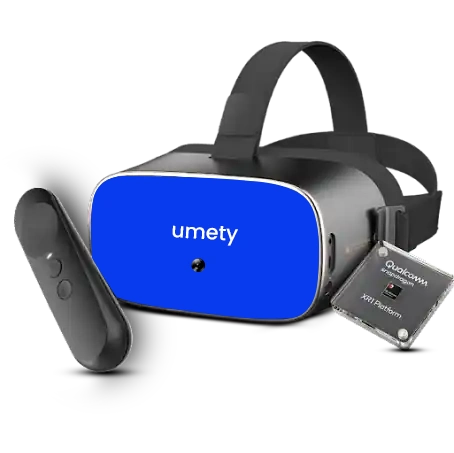 UmetyVR Headset side view