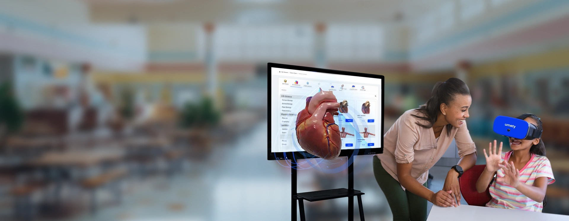 Classroom with VR